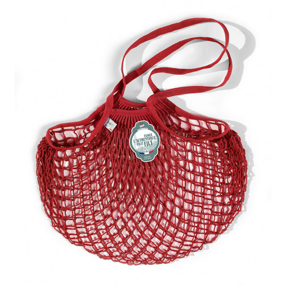 French String Bag Long Handle Rouge | Filt | Miss Arthur | Home Goods | Tasmania
