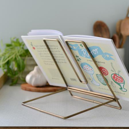 Fog Linen Work Brass Book Stand | Fog Linen Work | Miss Arthur | Home Goods | Tasmania