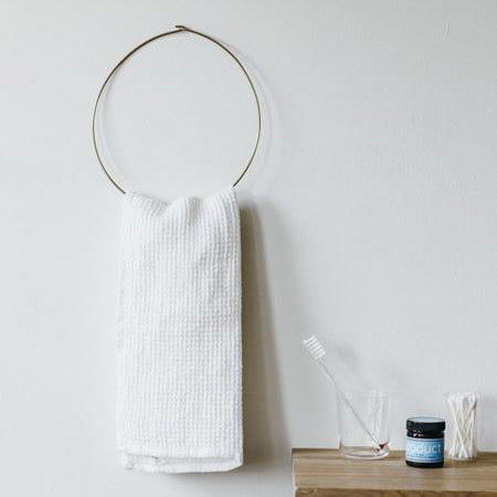 Fog Linen Work Brass Circle Hanger Large | Fog Linen Work | Miss Arthur | Home Goods | Tasmania