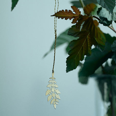 Brass Leaf (K) | Fog Linen Work | Miss Arthur | Home Goods | Tasmania