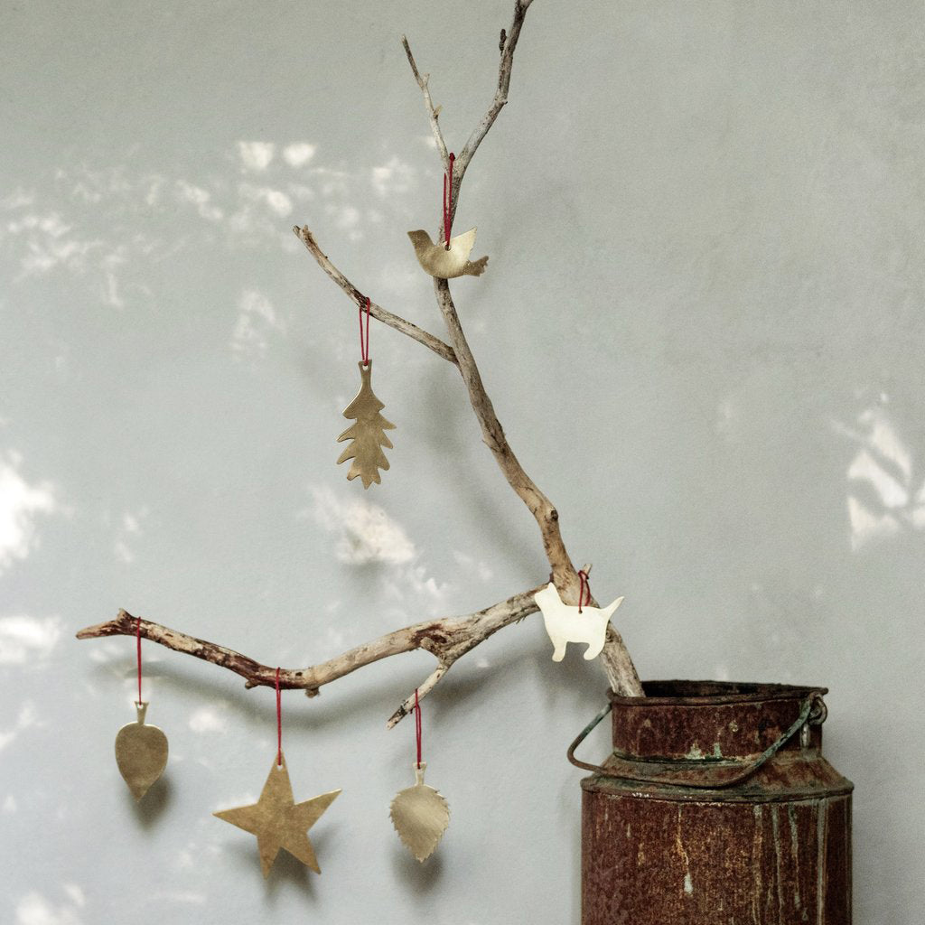Brass Star Ornament | Fog Linen Work | Miss Arthur | Home Goods | Tasmania
