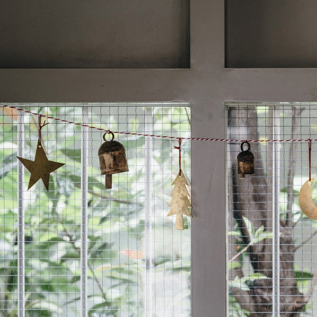Brass Star Ornament | Fog Linen Work | Miss Arthur | Home Goods | Tasmania
