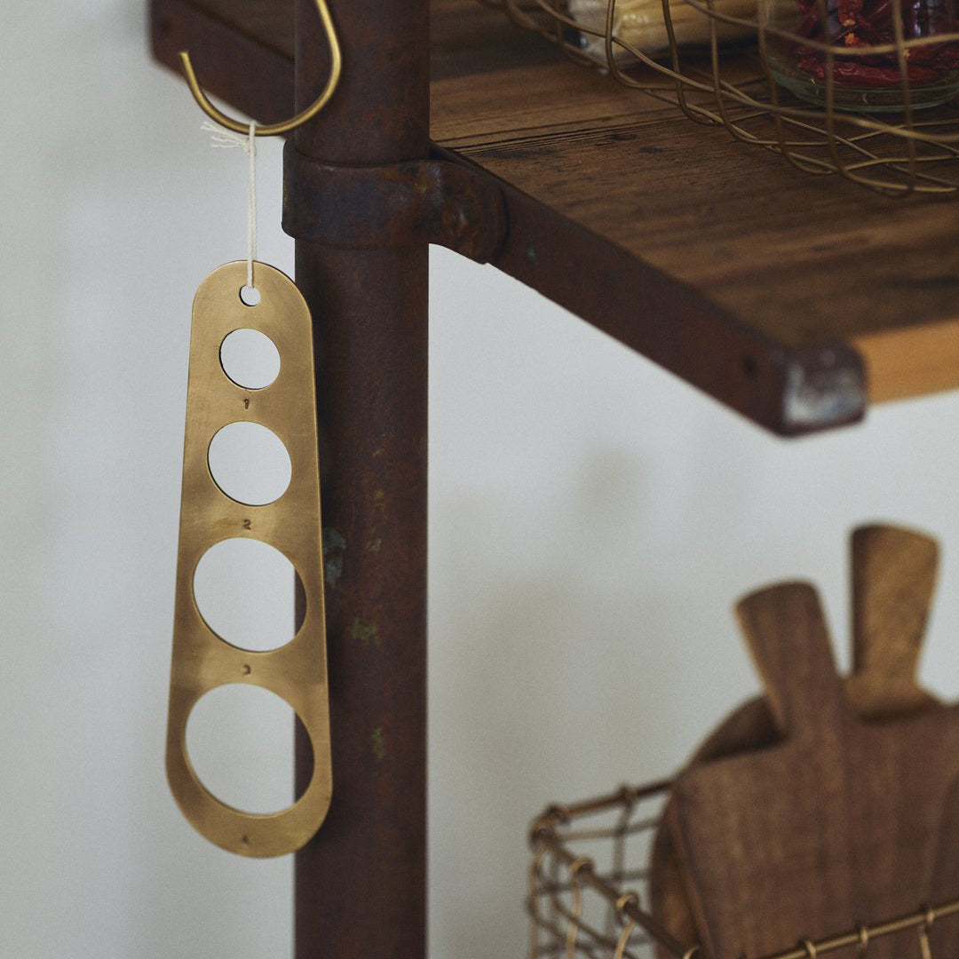 Fog Linen Work Brass Pasta Measure | Fog Linen Work | Miss Arthur | Home Goods | Tasmania