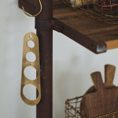 Fog Linen Work Brass Pasta Measure | Fog Linen Work | Miss Arthur | Home Goods | Tasmania