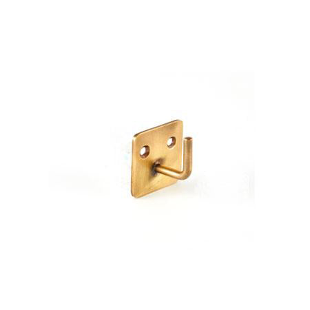Brass Plated Single Hook | Fog Linen Work | Miss Arthur | Home Goods | Tasmania