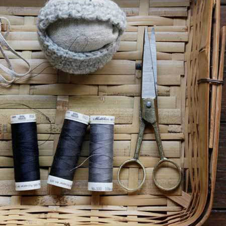 Fog Linen Work Rustic Brass Scissors Small | Fog Linen Work | Miss Arthur | Home Goods | Tasmania
