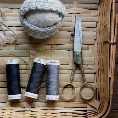 Fog Linen Work Rustic Brass Scissors Small | Fog Linen Work | Miss Arthur | Home Goods | Tasmania