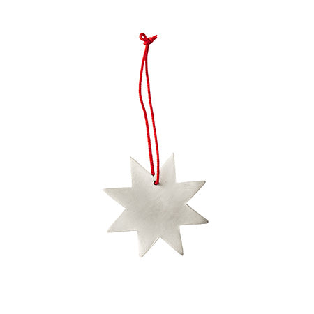 Brass Snow Flake Ornament (A) | Fog Linen Work | Miss Arthur | Home Goods | Tasmania