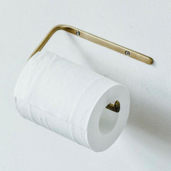 Fog Linen Work Brass Toilet Paper Holder | Fog Linen Work | Miss Arthur | Home Goods | Tasmania