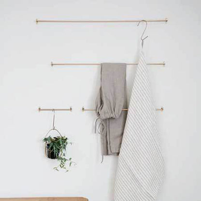 Fog Linen Work Brass Towel Bar Large | Fog Linen Work | Miss Arthur | Home Goods | Tasmania