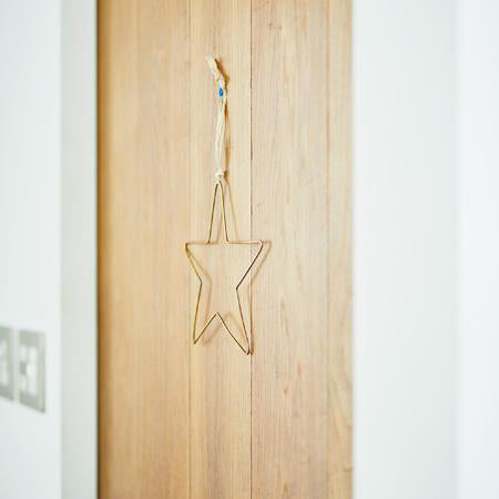 Brass Wire Star Large | Fog Linen Work | Miss Arthur | Home Goods | Tasmania
