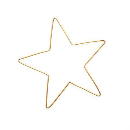 Brass Wire Star Large | Fog Linen Work | Miss Arthur | Home Goods | Tasmania