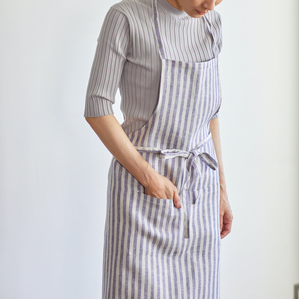 Linen Full Apron Joseph | Fog Linen Work | Miss Arthur | Home Goods | Tasmania