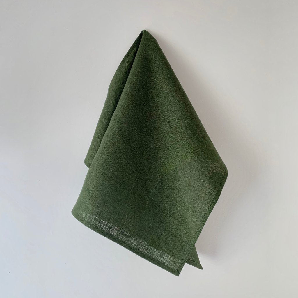 Fog Linen Work Thick Linen Cloth Laurel | Fog Linen Work | Miss Arthur | Home Goods | Tasmania