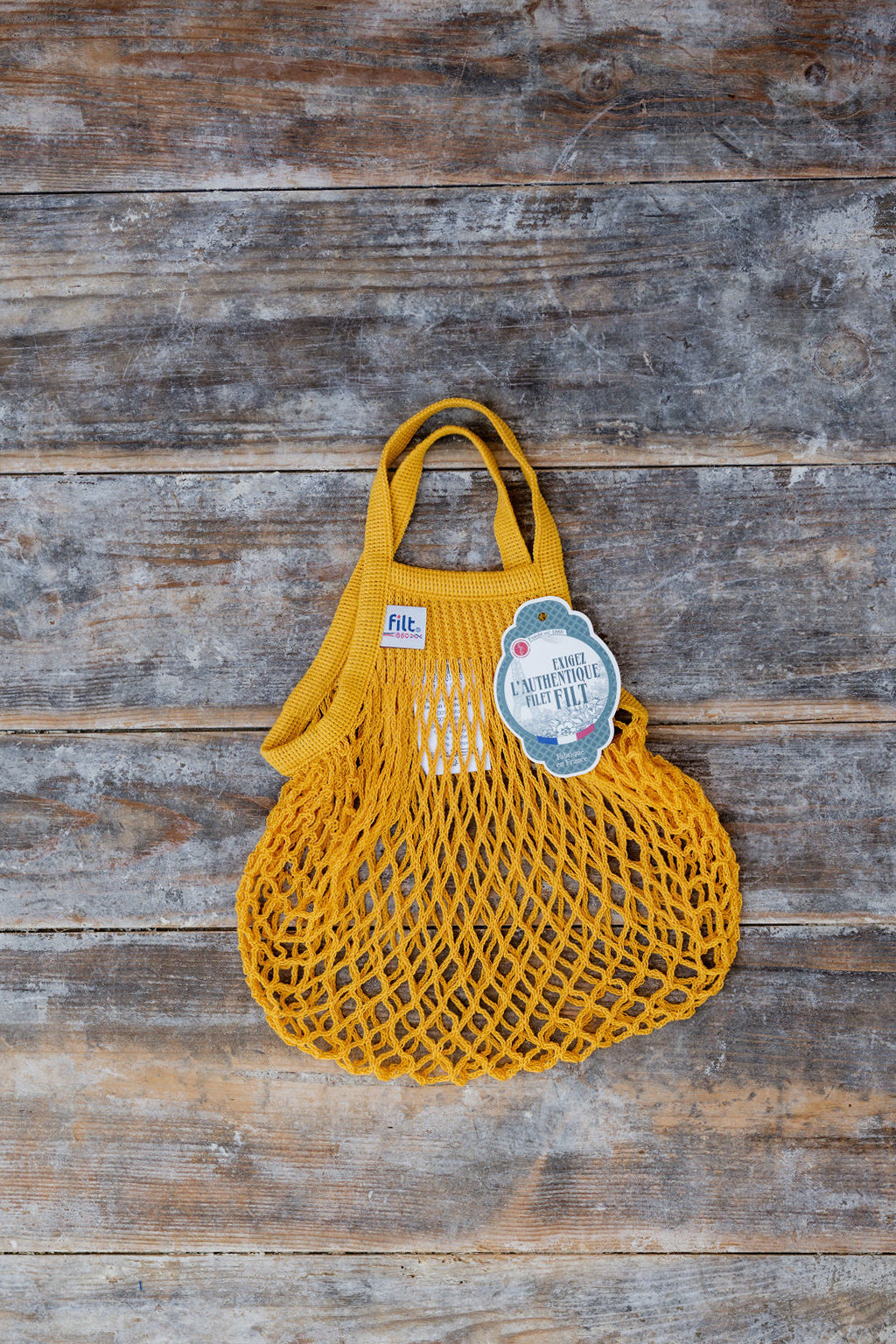 French String Bag Petit Jaune Gold | Filt | Miss Arthur | Home Goods | Tasmania