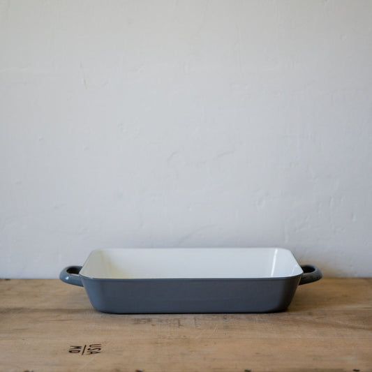 Riess Enamel Baking Dish Grey 33/20 | Riess | Miss Arthur | Home Goods | Tasmania