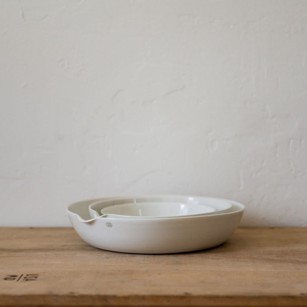 Porcelain Dish Low Form with Spout 208/8 | Jipo | Miss Arthur | Home Goods | Tasmania