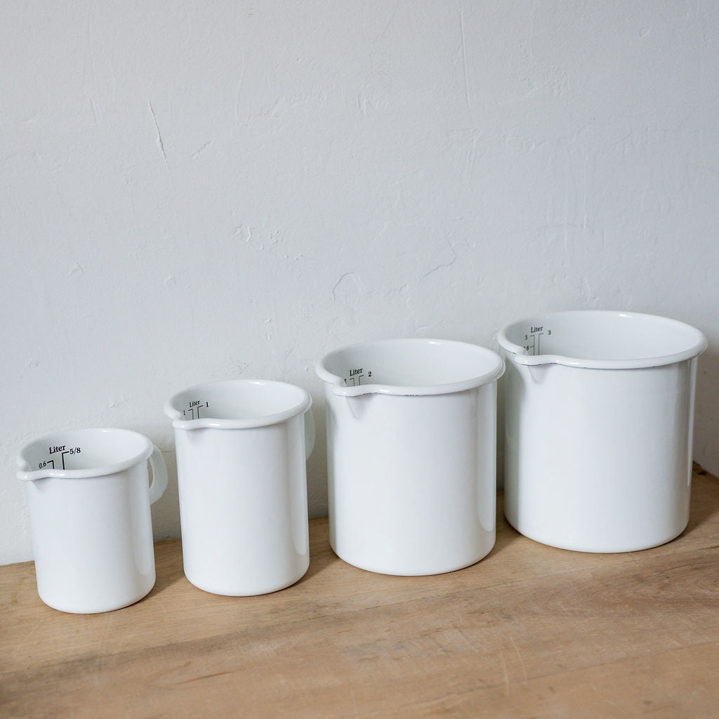 Measuring Vessel White 2L | Riess | Miss Arthur | Home Goods | Tasmania