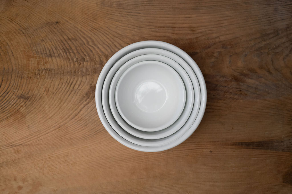 Riess Enamel Small Kitchen Bowl White 16cm | Riess | Miss Arthur | Home Goods | Tasmania