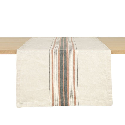 Libeco Gypsum Stripe Tablerunner | Libeco | Miss Arthur | Home Goods | Tasmania
