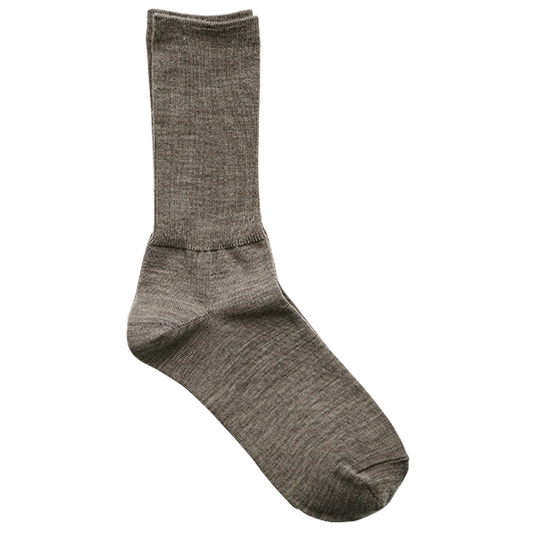 Hakne Merino Wool Ribbed Sock Oatmeal Medium | Hakne | Miss Arthur | Home Goods | Tasmania