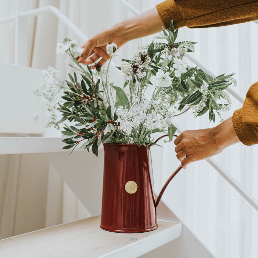 1.8 Litre Burgundy Watering Jug | Haws | Miss Arthur | Home Goods | Tasmania