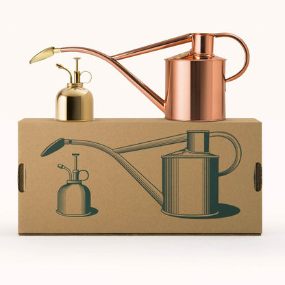Haws Copper Indoor Can and Brass Mister Set | Haws | Miss Arthur | Home Goods | Tasmania