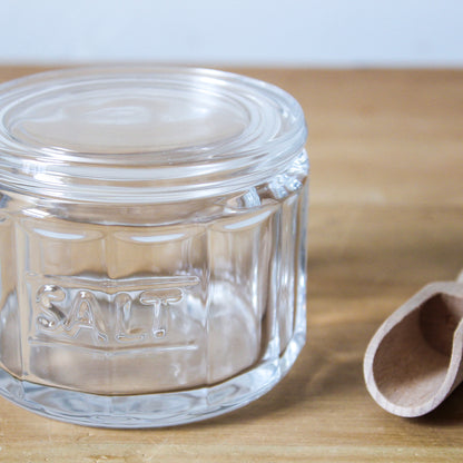 Salt Pot with Wooden Scoop | Heaven in Earth | Miss Arthur | Home Goods | Tasmania