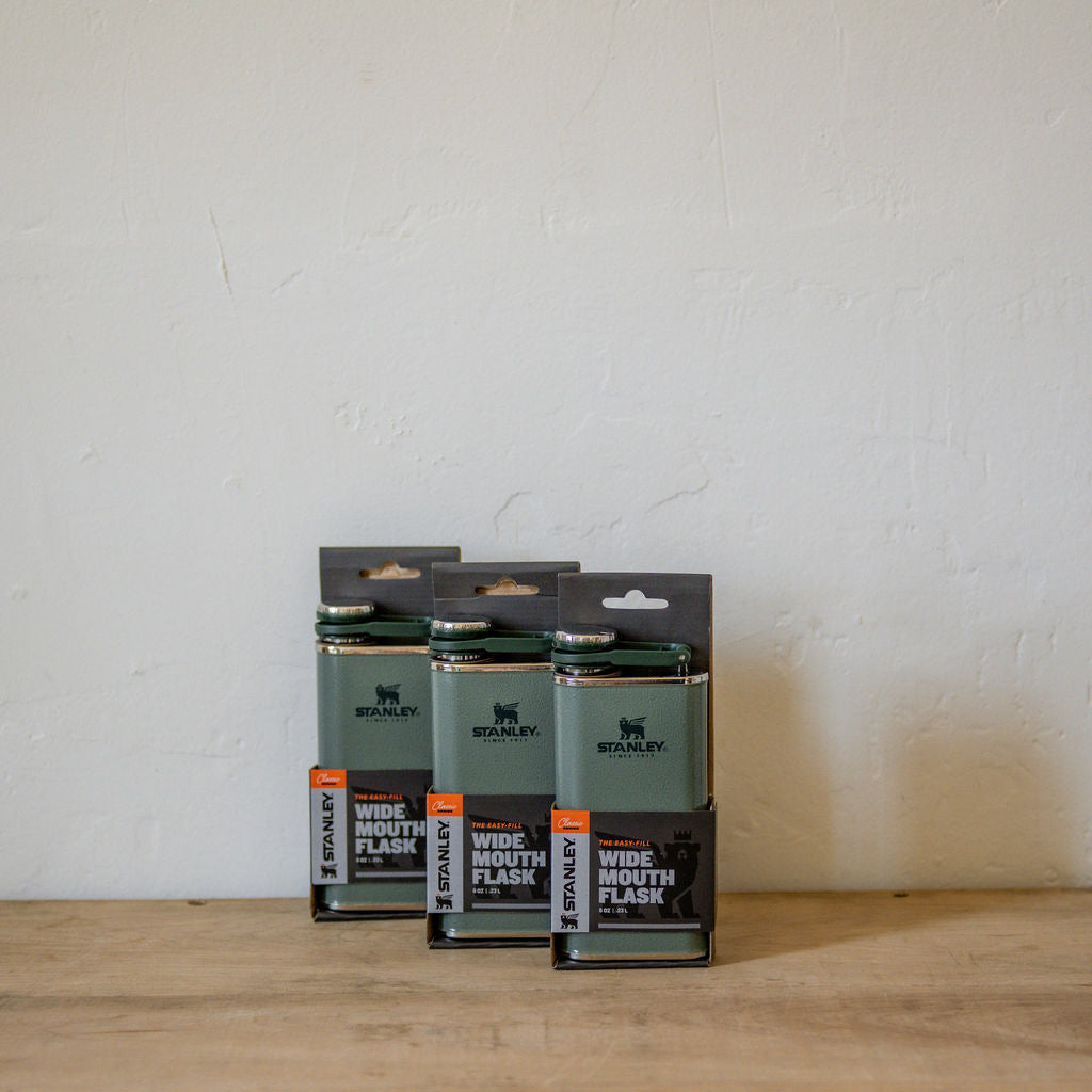 Classic Flask Green 230ml | Stanley | Miss Arthur | Home Goods | Tasmania