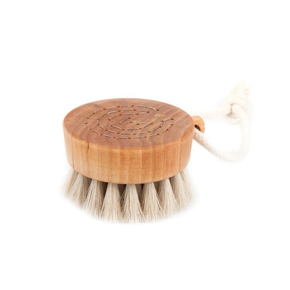 Bath Brush Puck Birch Horsehair | Iris Hantverk | Miss Arthur | Home Goods | Tasmania