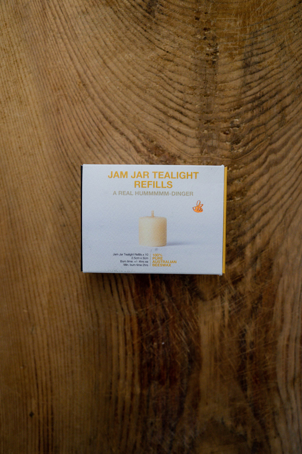 Queen B Jam Jar Tealights 10 Refills | Queen B | Miss Arthur | Home Goods | Tasmania