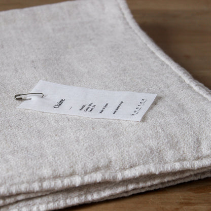 Kontex Claire Hand Towel Almond | Kontex | Miss Arthur | Home Goods | Tasmania