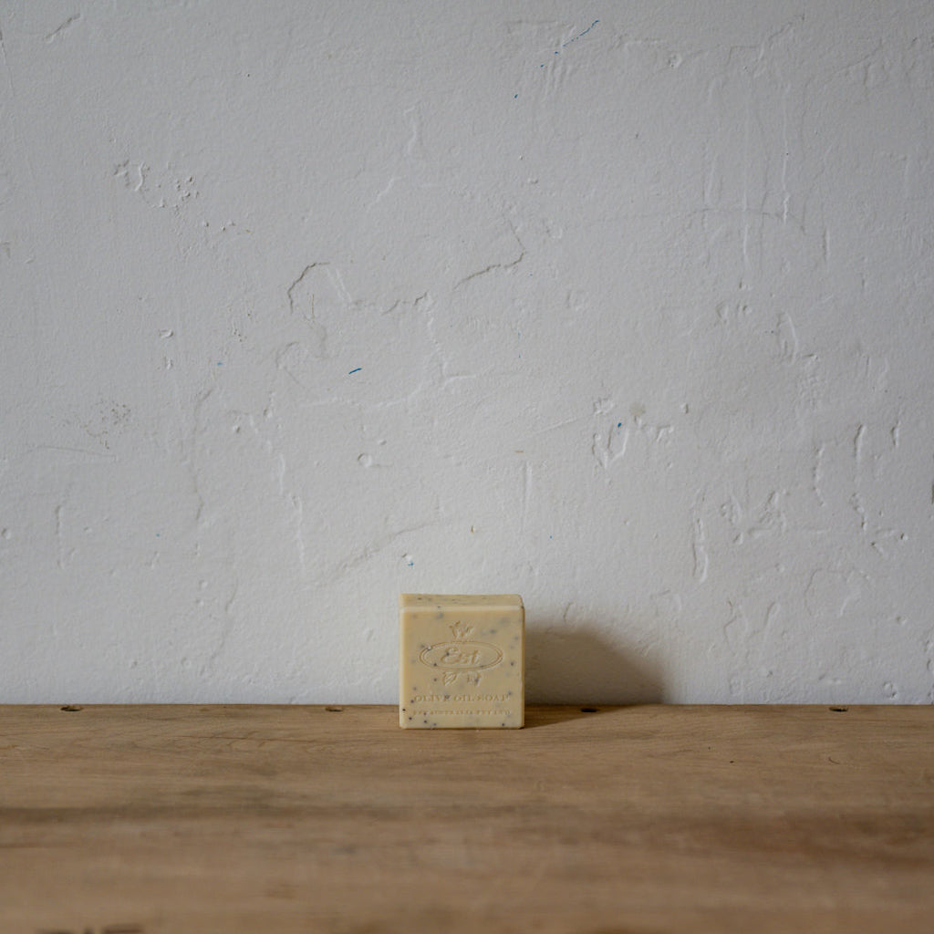 Est Square Soap Block Lemon Lime Poppy Seed | Est | Miss Arthur | Home Goods | Tasmania