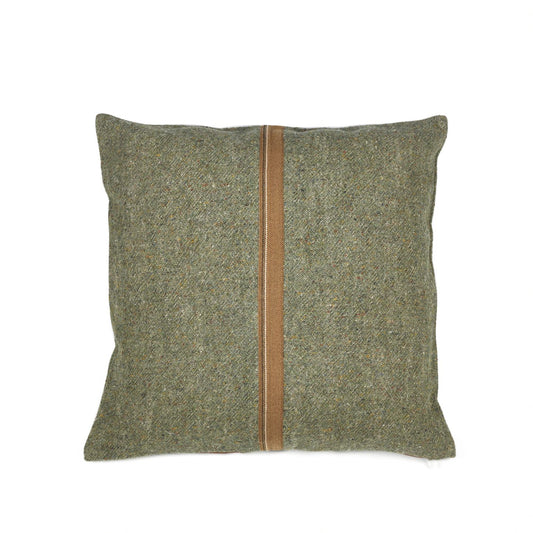 Libeco Idaho Cushion Cover Olive 63cm x 63cm | Libeco | Miss Arthur | Home Goods | Tasmania