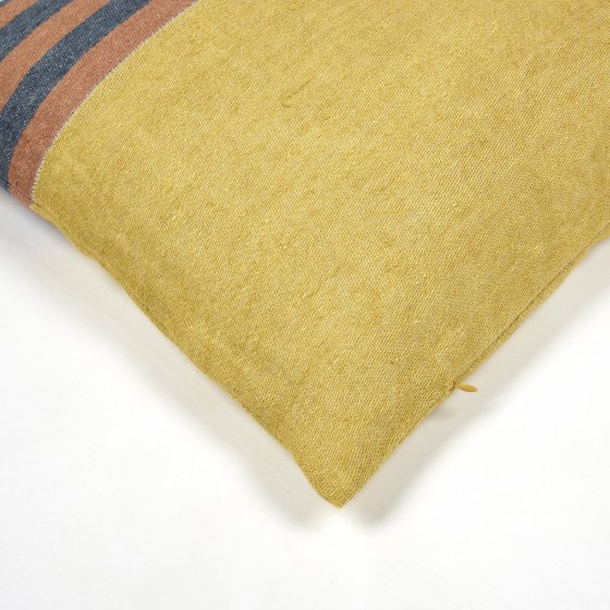Red Earth Stripe Cushion Cover 50cm x 50cm | Libeco | Miss Arthur | Home Goods | Tasmania