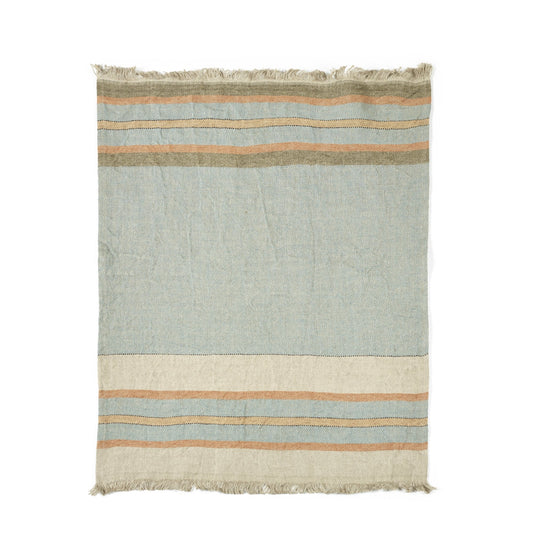 Libeco Belgian Towel Fouta Multi Stripe | Libeco | Miss Arthur | Home Goods | Tasmania