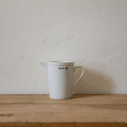 Porcelain Measure 500ml 241a/3 | Jipo | Miss Arthur | Home Goods | Tasmania