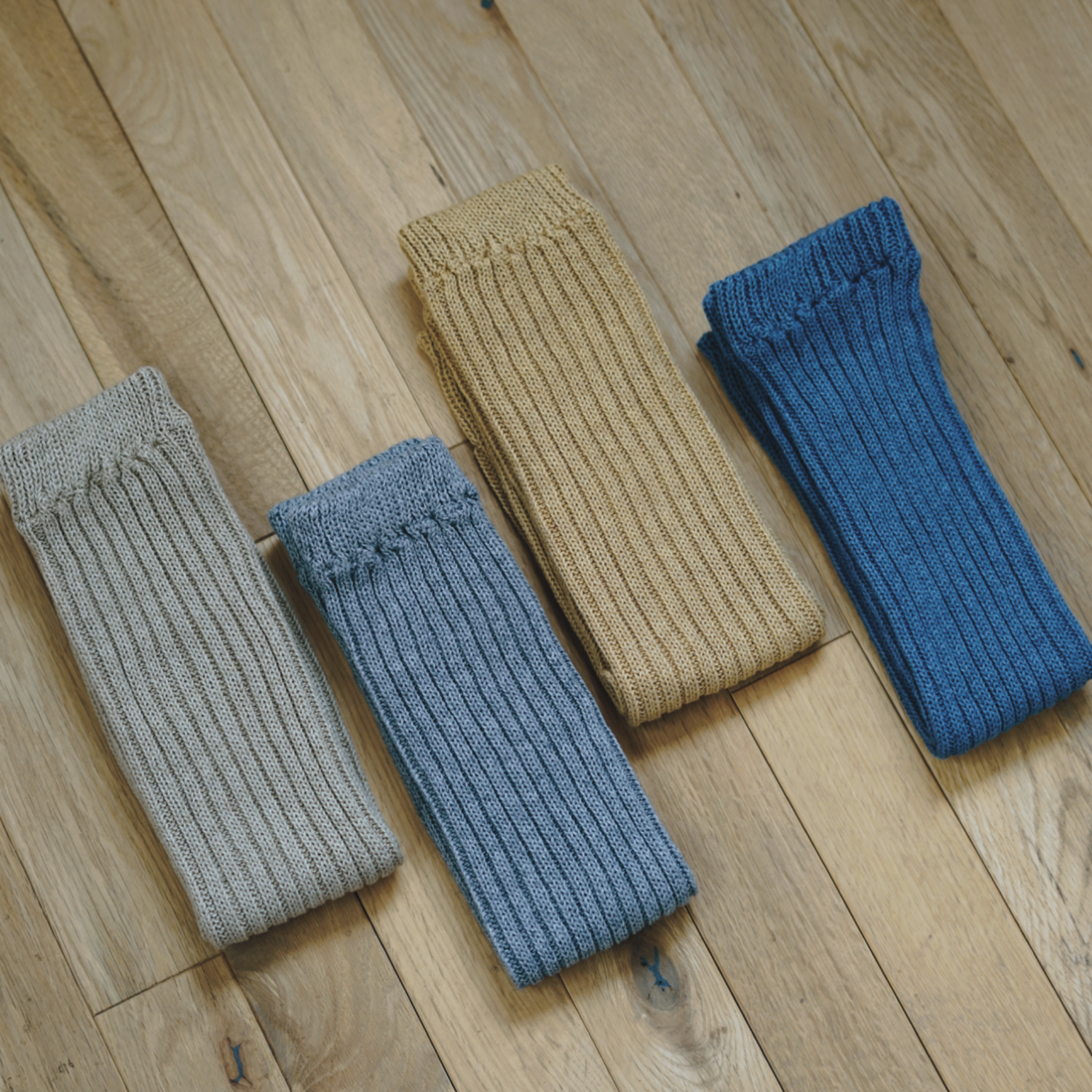 Memeri Cashmere Cotton Arm and Leg Warmers Dandelion | Memeri | Miss Arthur | Home Goods | Tasmania