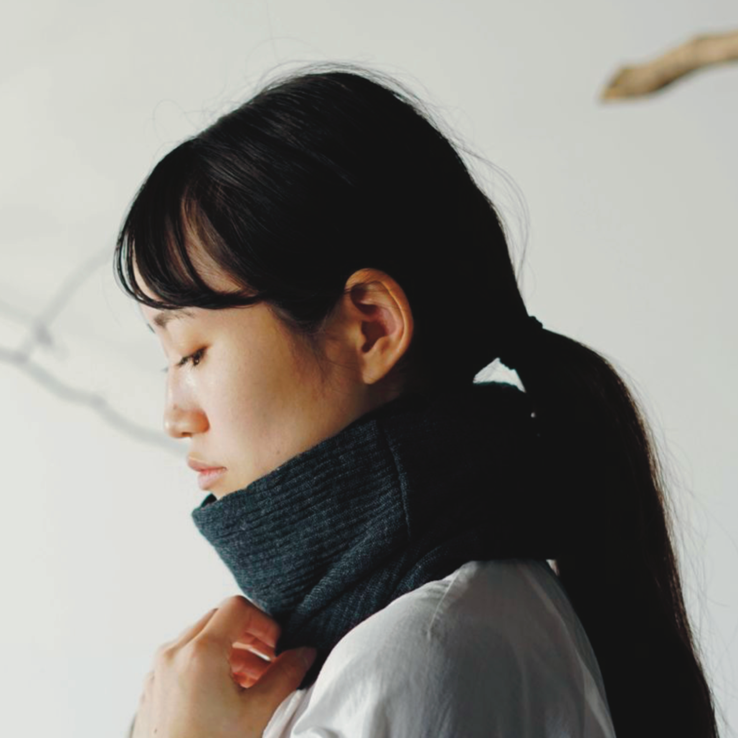 Memeri Merino Wool Loop Scarf Charcoal | Memeri | Miss Arthur | Home Goods | Tasmania