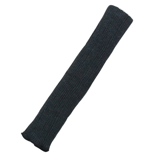 Silk Wool Double Weave Leg Warmers Charcoal | Memeri | Miss Arthur | Home Goods | Tasmania