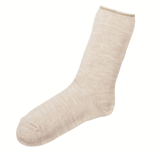 Wool Silk Sock Beige Small | Memeri | Miss Arthur | Home Goods | Tasmania