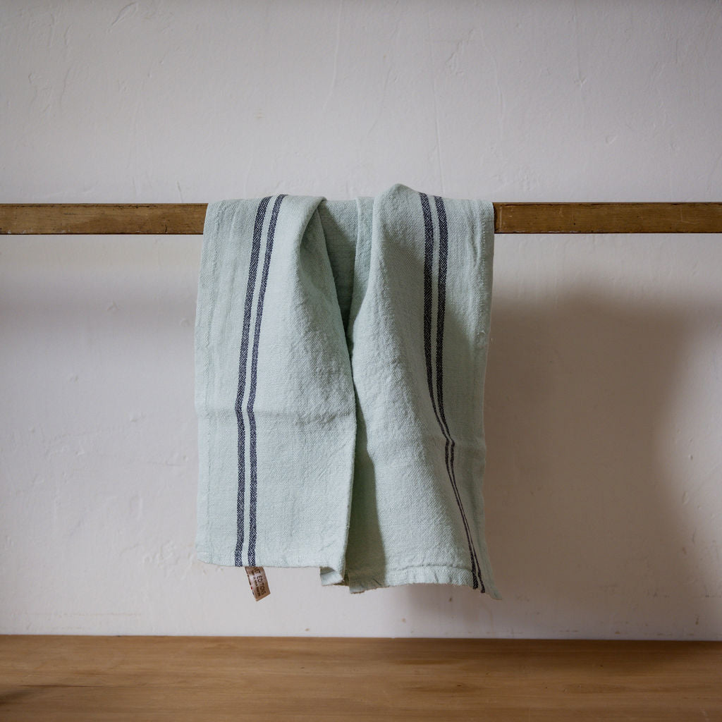 French Linen Country Tea Towel Menthe | Charvet Éditions | Miss Arthur | Home Goods | Tasmania