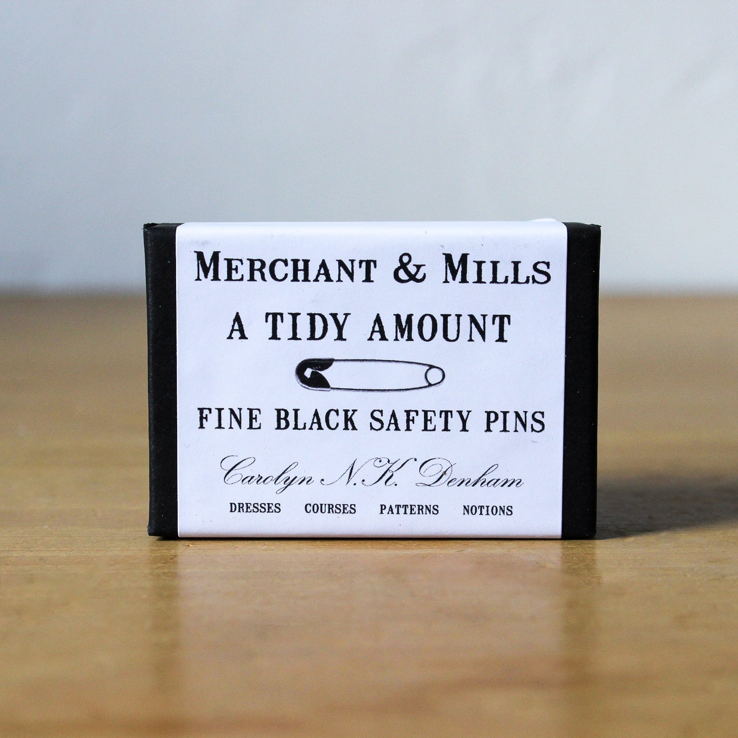 Merchant & Mills Fine Black Safety Pins | Merchant & Mills | Miss Arthur | Home Goods | Tasmania