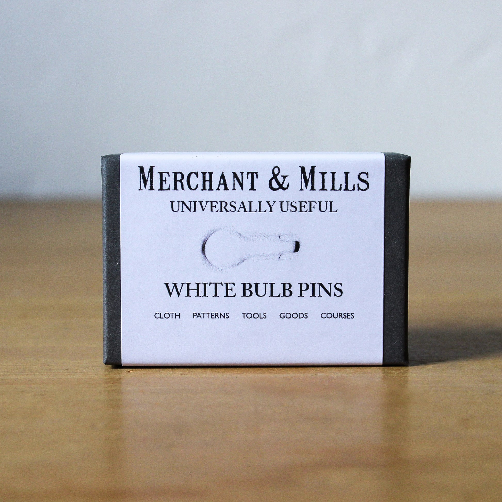 Merchant & Mills White Bulb Pins | Merchant & Mills | Miss Arthur | Home Goods | Tasmania
