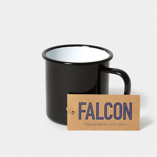 Falcon Enamelware Enamel Mug Coal Black | Falcon Enamelware | Miss Arthur | Home Goods | Tasmania