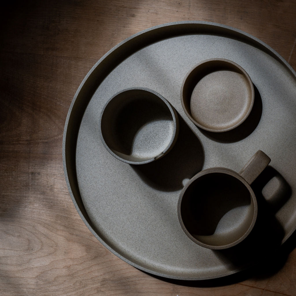 Plate/Lid 300mm Natural HP006 | Hasami | Miss Arthur | Home Goods | Tasmania