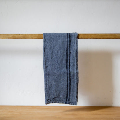 French Linen Country Tea Towel Acier | Charvet Éditions | Miss Arthur | Home Goods | Tasmania