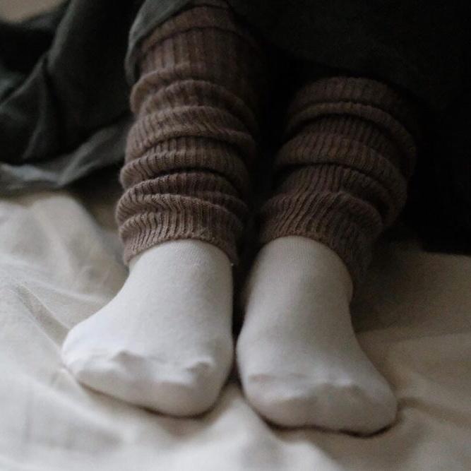 Nishiguchi Kutsushita Alpaca Wool Arm and Leg Warmers Beige | Nishiguchi Kutsushita | Miss Arthur | Home Goods | Tasmania