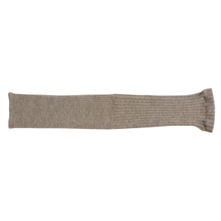 Nishiguchi Kutsushita Alpaca Wool Arm and Leg Warmers Beige | Nishiguchi Kutsushita | Miss Arthur | Home Goods | Tasmania