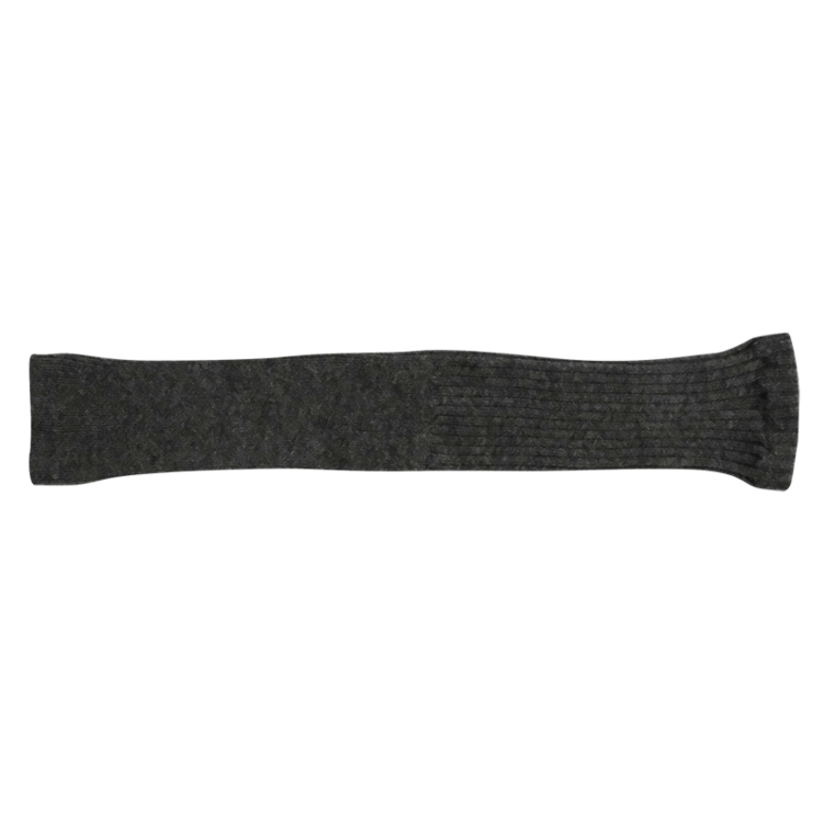 Alpaca Wool Arm and Leg Warmers Charcoal | Nishiguchi Kutsushita | Miss Arthur | Home Goods | Tasmania